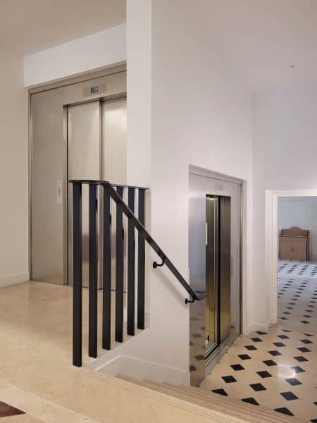 Création d'un ascenseur PMR à l'hôtel de Vogüé à Paris (75)