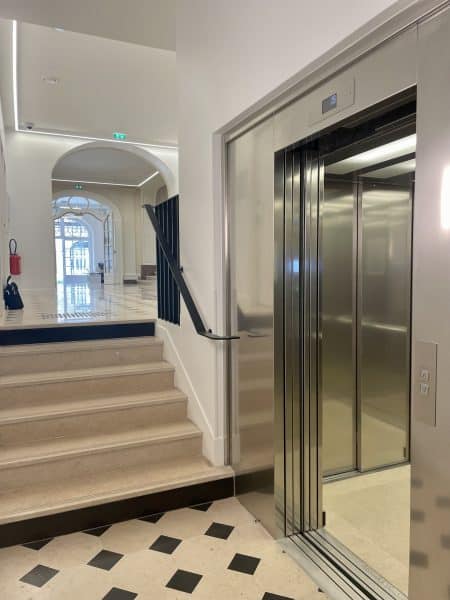 Création d'un ascenseur PMR à l'hôtel de Vogüé à Paris (75)