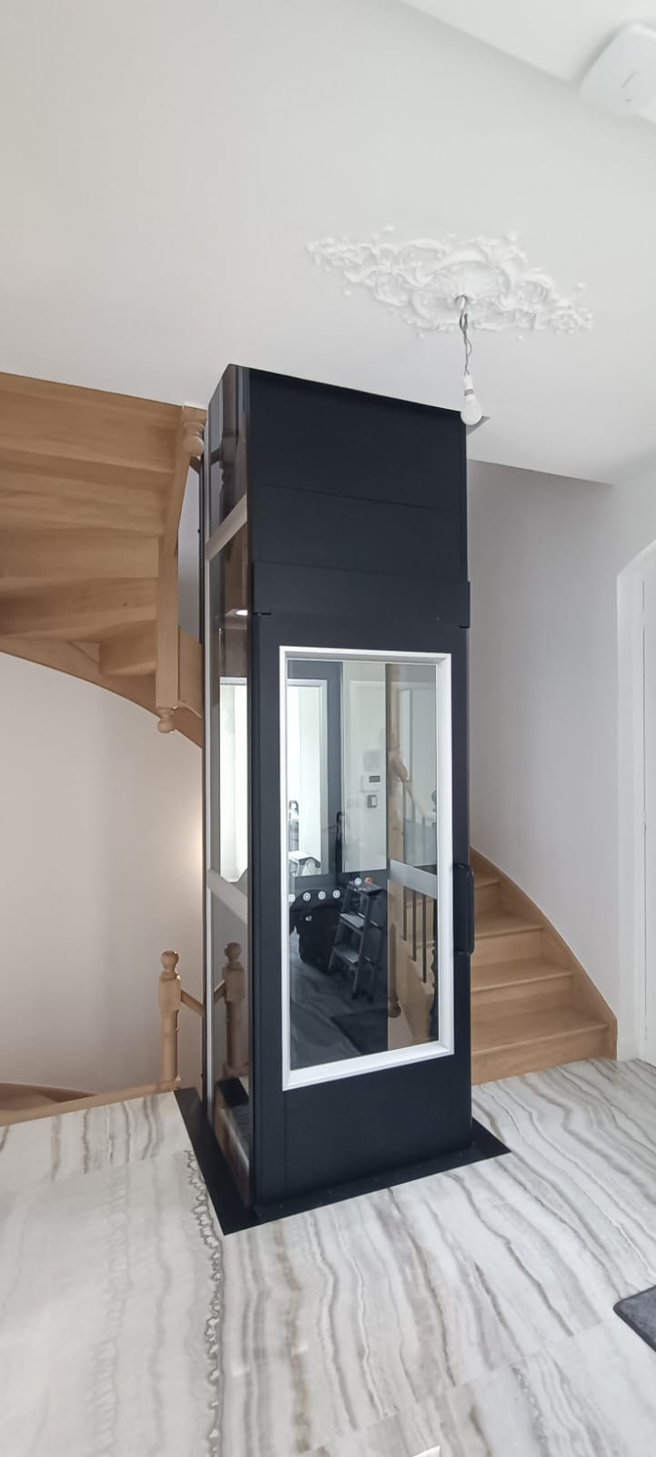 Elévateur privatif en maison particulière à Le Vesinet (78)