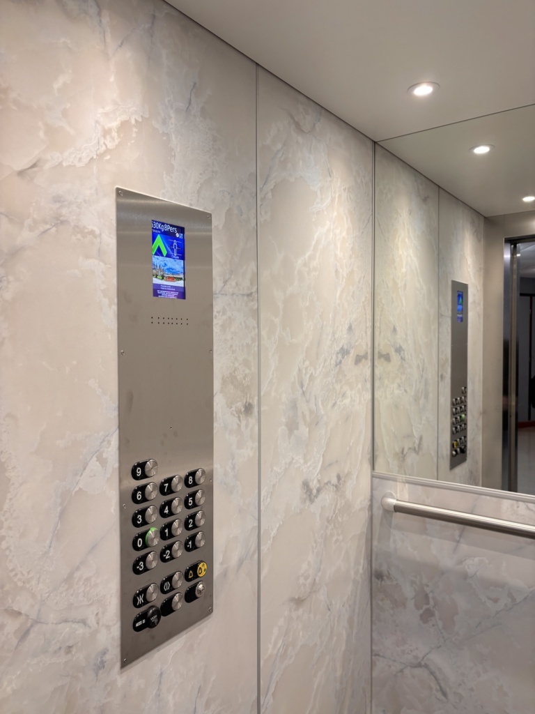 Modernisation de deux ascenseurs en copropriété à Caen (14)