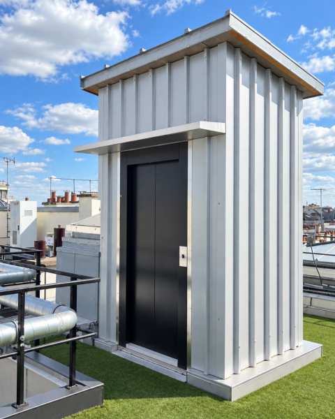Remplacement complet d'un ascenseur dans une copropriété à Paris (75)